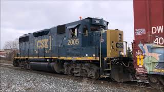 Train Chase!  Chasing a CSX Local Merging onto a Different Sub
