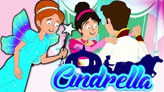 सिंड्रेला राजकुमार और जादुई पारी | Cinderella Hindi Kahaniya &amp; Moral Story Fairy Tales for Kids