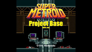 Super Metroid: Project Base Version 0.8.1 100% playthrough