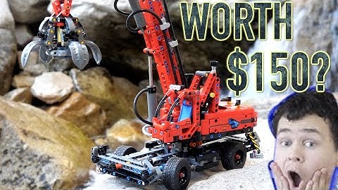 LEGO Technic Material Handler 42144 Build & Review