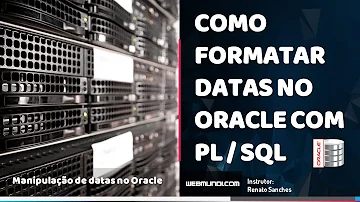 Como formatar data e hora no Oracle?