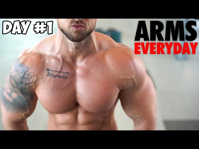 BIGGER ARMS IN 30 DAYS! (Arms Everyday Ep. 01) 