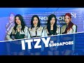 Itzy in singapore  kpop girl group plays a game of votes