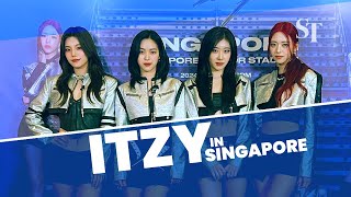 Itzy In Singapore K-Pop Girl Group Plays A Game Of Votes