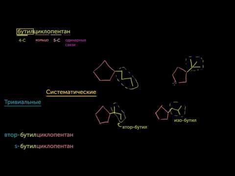 Тривиальные и систематические названия. Приставки «изо-», «втор-» и «трет-»(видео 5) | Химия