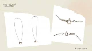 Tiffany & Co  Return to Tiffany Sterling Silver Rubedo Double Heart Tag Necklace | The Relux