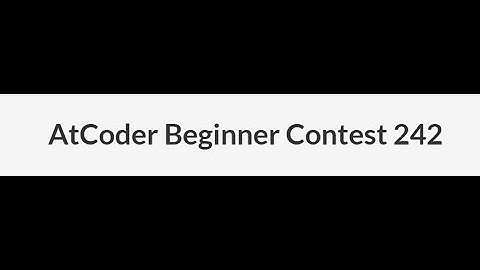 Digit machine || AtCoder Beginner contest 242 || Solution video || Interesting probelm