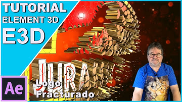 LOGOS originales fracturados Fáciles con Element 3D