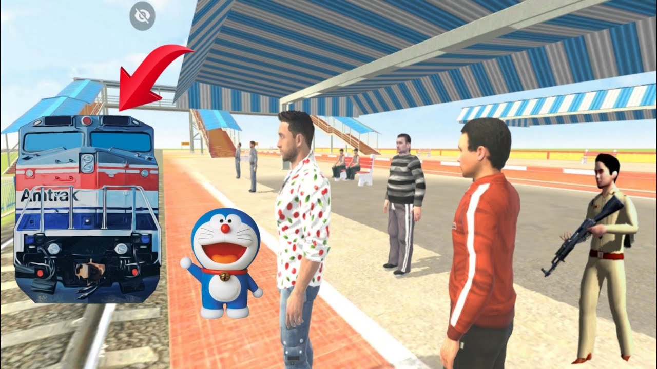 Indian Theft Auto Simulator New Update 🚆Rail Station - Android Gameplay | Indian Theft Auto 