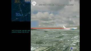 2008 Mexican Government Learjet 45 XC-VMC ATC & Crash Animation @chilloutJr