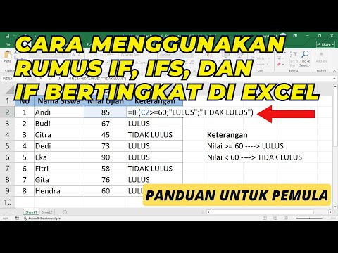 Panduan Lengkap Fungsi IF di Excel dengan 7 Studi Kasus : cara-menggunakan-rumus-if,-ifs,-dan-if-bertingkat-di-excel-|-tutorial-excel-pemula