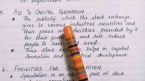 Stock Exchange - Meaning, Definition and Functions / TN PLUS TWO COMMERCE