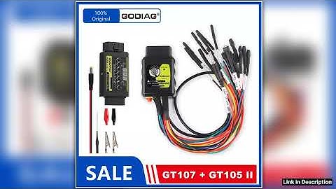 GODIAG GT107 GT105 II DSG Plus Gearbox Data Adapter For DQ250 DQ200 VL381 VL300 DQ500 DL501 for