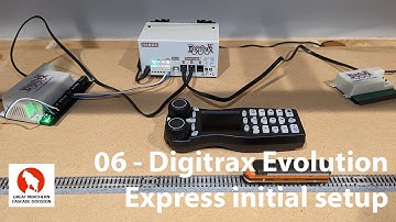06 - Initial Digitrax install of a DCS210+, UR93, DT602D, and PM74