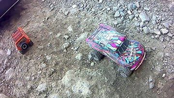 traxxas slash 2wd upgraded diff (spool lock) broke pinion still