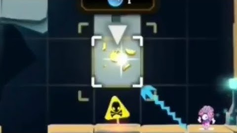 Lemmings-How to get Coin Box Over Exploding Trap (Demonstration)