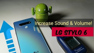 Increase LG stylo 6 Volume Instantly! Easy Tip!