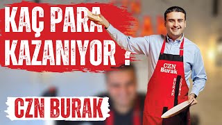 CZN BURAK YOUTUBE'DAN KAÇ PARA KAZANIYOR ?