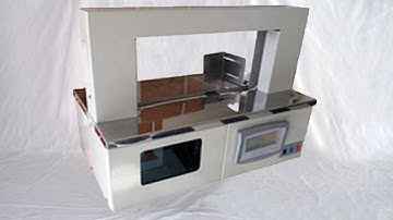 banknotes paper money banding machine automatic bills strapper equip Billete de Billetes automático