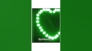 Love LED by Arduino short video