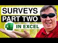 Surveys, Forms and Quiz in Excel Part Two - Podcast 2228