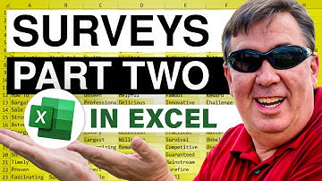 Excel How To Collate Survey Responses In Excel - Episode 2228
