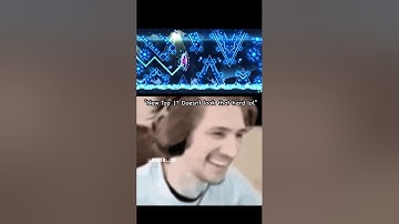 “New Top 1 Geometry Dash level doesn’t look that hard.” 🗿 | #shorts #geometrydash #gd #xqc