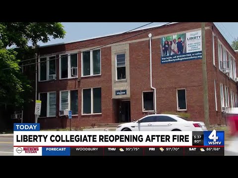 Students will return to Liberty Collegiate Academy August 6.
For more Local News from WSMV:  https://www.wsmv.com/
For more YouTube Content: https://www.youtube.com/channel/UCW3Vc0gEOccJrQC-a25nGdg Liberty Collegiate Academy will re-open after fire