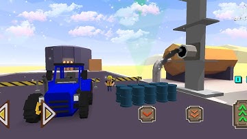 I can no longer sell Russian fuel - Blocky Farming and Racing Simulator 4K game play Android & IOS