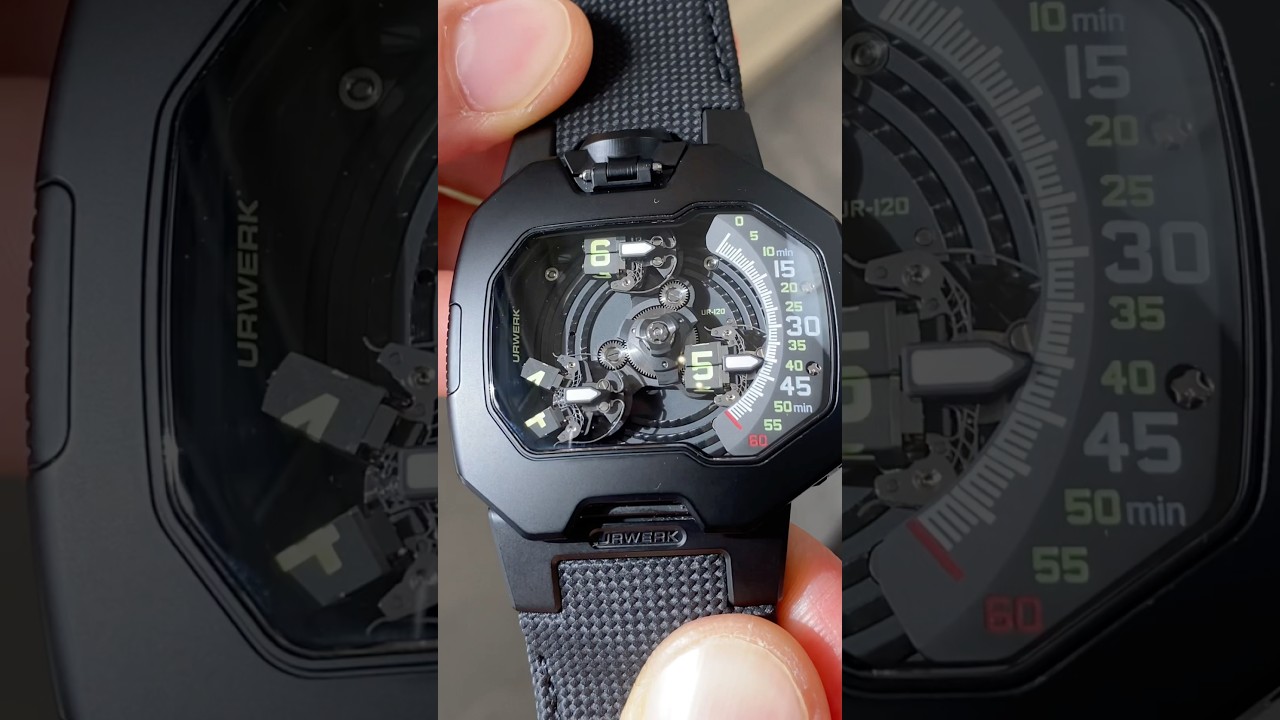 $110,000.00 STAR TREK WATCH: Urwerk UR-120 AKA Spock