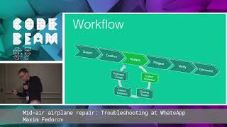 Maxim Fedorov - Mid-air airplane repair: Troubleshooting at WhatsApp | Code BEAM SF 19 screenshot 2