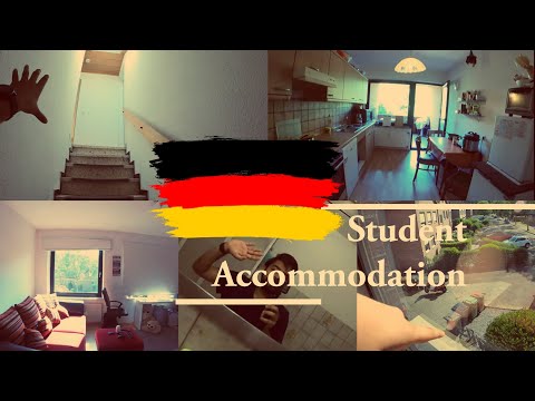 Student Accommodation in Germany (Part 1)- Vlog2, My room, Kleve-Hochschule Rhein-Waal