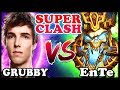 Grubby vs EnTe | SUPER CLASH - 2 | Warcraft 3 TFT