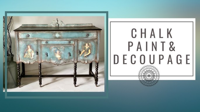 How to Chalk Paint Furniture - Marty's Musings