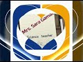 الاستاذة سارة جمال مدرسة العلوم للمرحلة المتوسطة 