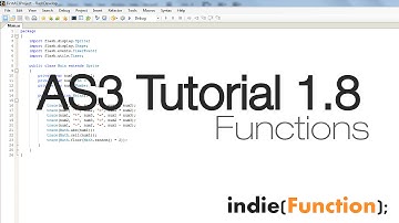 indie(Tutorials); - AS3 Game Development 1.8: Functions