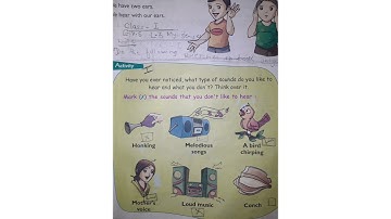 Ecps class 1EVS chapter 3 My senses part 7