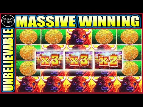 UNBELIEVABLE WINNING TURNING $200 INTO THOUSANDS! HIGH LIMIT BUFFALO LINK SLOT MACHINE