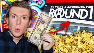 Spending $50 Playing ONLY Ticket Games at Round 1 Arcade!