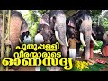 പുതുപ്പള്ളിവീരന്മാരുടെ ഓണസദ്യ l Thiruvonam Special Kerala Onam Sadhya l Puthuppally Elephants Combo