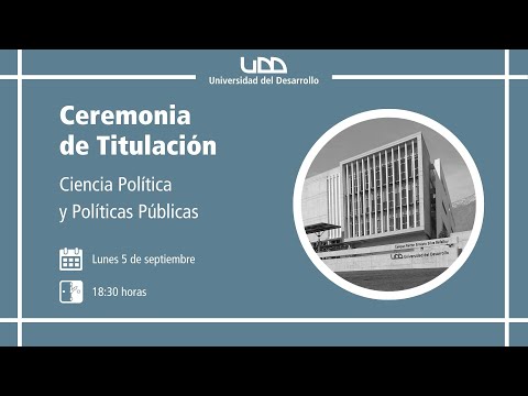 Ceremonia de Titulación | Ciencia Política y Políticas Públicas | Sede Santiago
