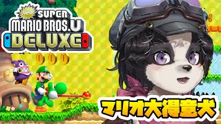 【ゲーム配信】続きだよ！！マリメ大得意VtuberがやるマリオU【冬沢北斗/One Lyric】#スーパーマリオブラザーズ