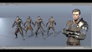 Warrior Swordsman  (Unity 2019.4)