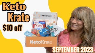 Healthy Snack Box Keto Krate September 2023 + $10 off 1st Sub Box