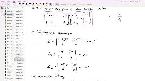 Online Class Week 3 - Sinusoidal Steady State Analysis
