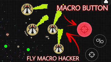 MACRO BUTTON + FLY PRO MACRO + SOLO TAKEOVER (AGAR.IO MOBILE)