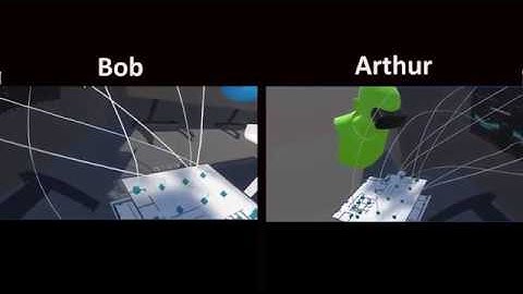 Visual Link Routing in Immersive Visualisation