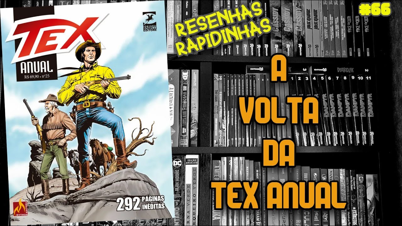 TEX ANUAL 25 DA MYTHOS - RAPIDINHAS