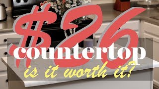 $26 Marble Kitchen Countertops...does it work?