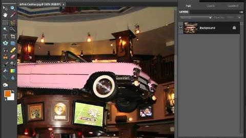 The Quick Selection Tool in Photoshop Elements 9